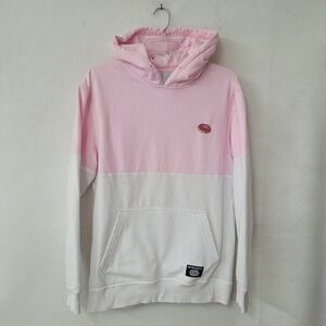 Odd Future OFWGKTA Hoodie Adult M Pink Colorblock Logo Pocket Sweatshirt Hip Hop